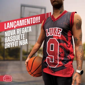 Leia mais sobre o artigo Novo Lançamento: Regata Basquete Dryfit NBA